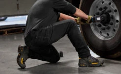 Keen Men's Troy 6" Waterproof Boot (Carbon-Fiber Toe) | Magnet/Black -Keen 1025697 PDP TopImage