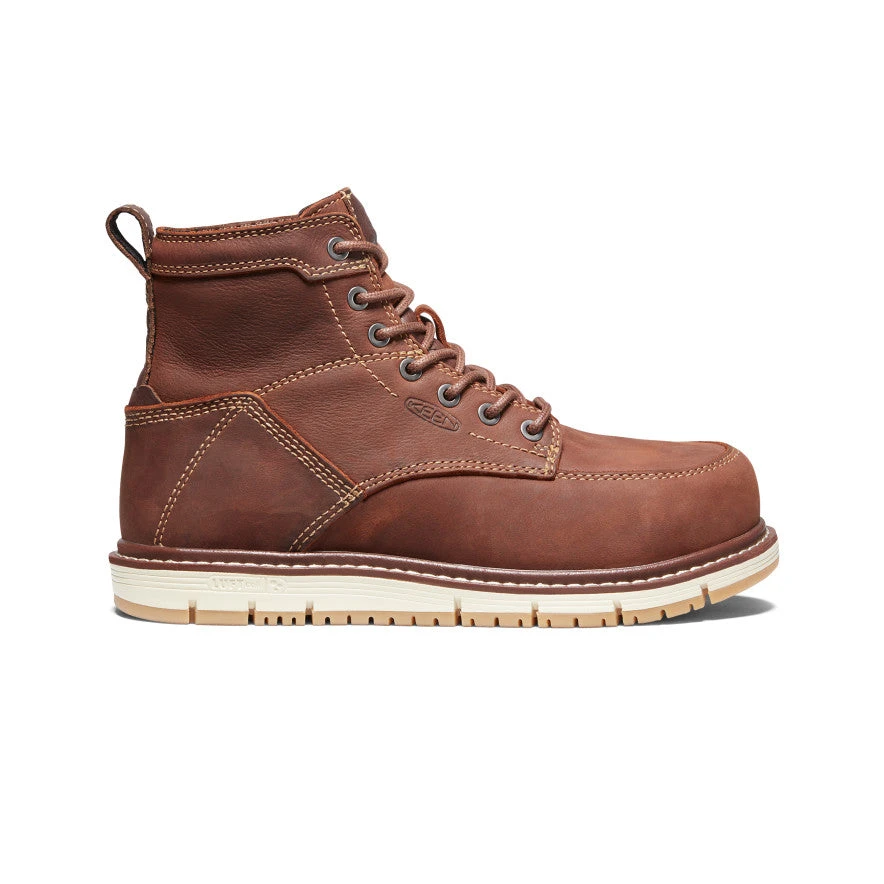 Keen Women's San Jose 6" Boot (Aluminum Toe) | Gingerbread/Gum 1 Keen Women's San Jose 6" Boot (Aluminum Toe) | Gingerbread/Gum