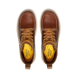 Keen Men's San Jose 6" Waterproof Boot (Aluminum Toe) | Tortoise Shell/Star White -Keen 2b475e01367b46c25ebd85398e4854d38f298bd8