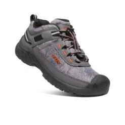 Keen Big Kids' Targhee Sport Vent Shoe | Magnet/Scarlet Ibis -Keen 2d81c7d7731cf651643bf17eabb9ed37bd673d0f