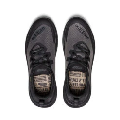 Keen Men's WK400 Waterproof Walking Shoe | Black/Black -Keen 328ccc6b3367cc7f96476fc0b20d299e473cc08f