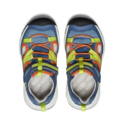 Keen Little Kids' Motozoa Sandal | Vintage Indigo/Scarlet Ibis -Keen 356210cedbd3120df0490c0b2bdb86f943939a0e