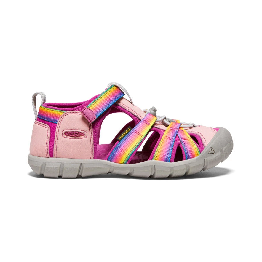 Keen Big Kids' Seacamp II CNX | Rainbow/Festival Fuchsia 1 Keen Big Kids' Seacamp II CNX | Rainbow/Festival Fuchsia