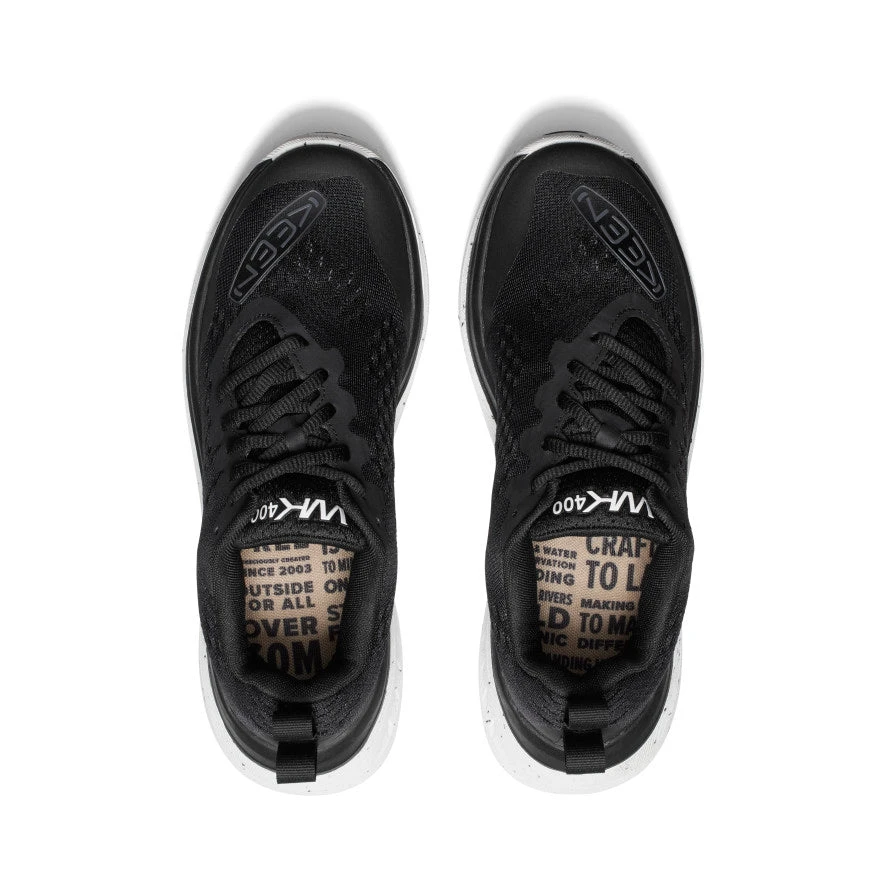 Keen Women's WK400 Walking Shoe | Black/White 4 Keen Women's WK400 Walking Shoe | Black/White - Image 4