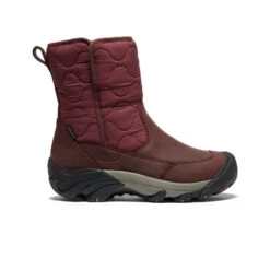 Keen Women's Betty Waterproof Pull-On Boot | Burgundy/Black