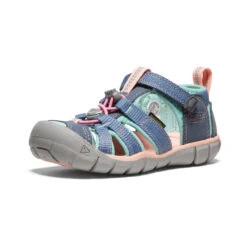 Keen Little Kids' Seacamp II CNX | Flint Stone/Ocean Wave -Keen 4b5ecff7cdc21bca39b10c4255821f2b5fa69298