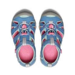 Keen Little Kids' Seacamp II CNX | Coronet Blue/Hot Pink -Keen 503617c976f2ac8d9277ccb9ca5f2b0fab46f394