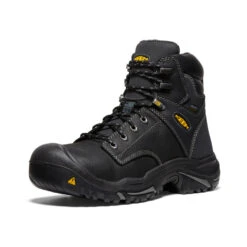 Keen Men's Mt Vernon 6" Waterproof Boot (Steel Toe) | Black -Keen 5204cd72980a4b7678cd5cbf2e447a9251f488c8