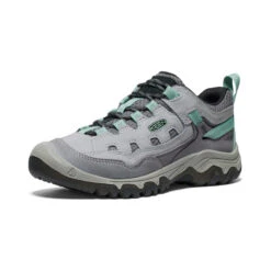 Keen Women's Targhee IV Vented Hiking Shoe | Alloy/Granite Green -Keen 5eda2380c136b8b0b9bb232da4e8bc5ce72d35fc