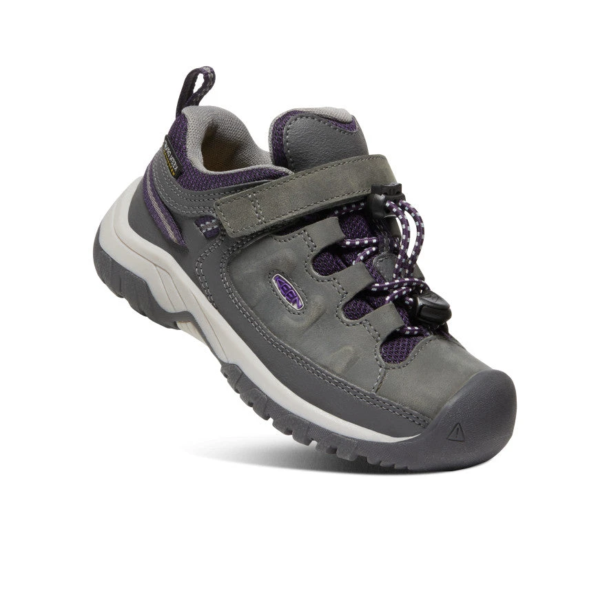 Keen Little Kids' Targhee Waterproof Shoe | Magnet/Tillandsia Purple 3 Keen Little Kids' Targhee Waterproof Shoe | Magnet/Tillandsia Purple - Image 3