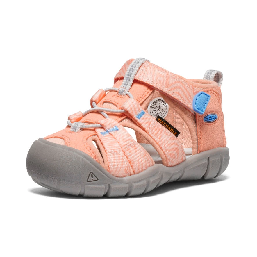 Keen Toddlers' Seacamp II CNX | Papaya Punch/Marina 3 Keen Toddlers' Seacamp II CNX | Papaya Punch/Marina - Image 3