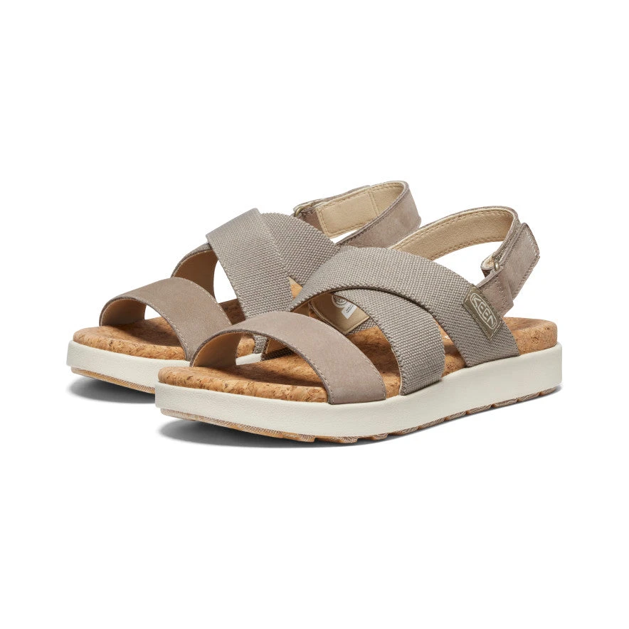Keen Women's Elle Criss Cross Sandal | Brindle/Birch 2 Keen Women's Elle Criss Cross Sandal | Brindle/Birch - Image 2