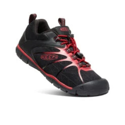 Keen Big Kids' Chandler 2 CNX Sneaker | Black/Red Carpet -Keen 6c62be3e0167f5b5ed75ea8332b4cc993bcdc909