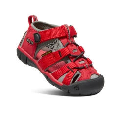 Keen Toddlers' Seacamp II CNX | Racing Red/Gargoyle -Keen 7c66154328ad51efa9376701a593a43aca388c87