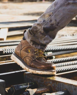 Keen Men's Cincinnati 6" Waterproof Boot (Soft Toe) | Belgian/Sandshell -Keen SDD 505 PDP Cincinnati 1023223 Left Image