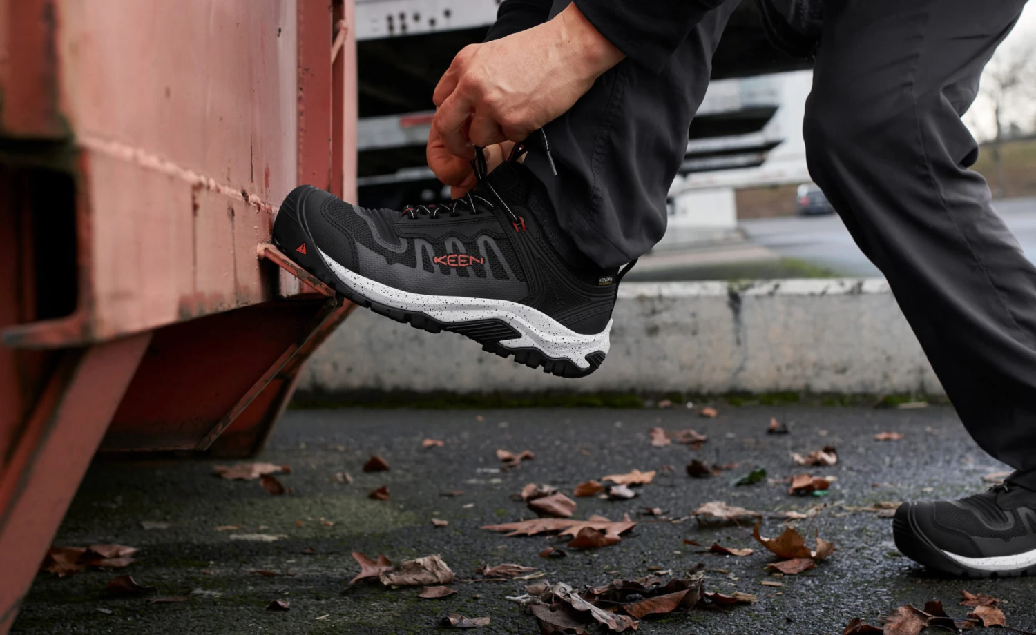 Keen Men's Reno KBF Waterproof (Carbon-Fiber Toe) | Red Clay/Black 7 Keen Men's Reno KBF Waterproof (Carbon-Fiber Toe) | Red Clay/Black - Image 7