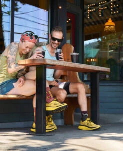 Women's WK400 Walking Shoe | KEEN Yellow/Black -Keen W1027484 2