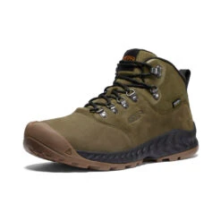 Keen Men's NXIS Explorer Waterproof Boot | Dark Olive/Black -Keen a22024c2e6bbcac6c9d81e7bc1b3ce68768aa4db