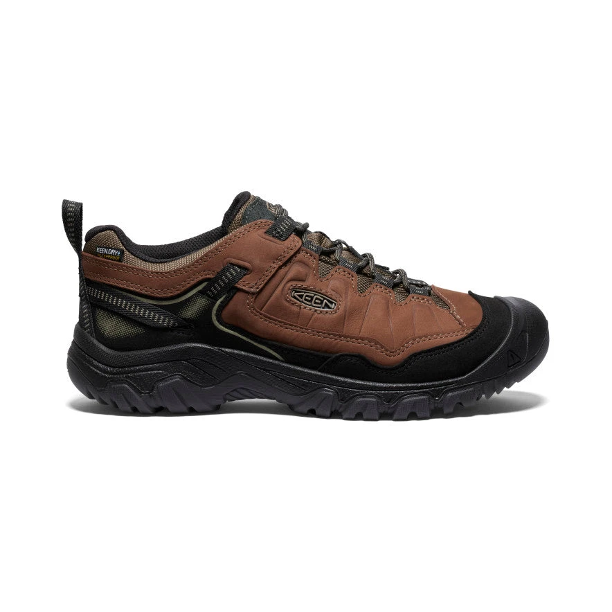 Keen Men's Targhee IV Wide Waterproof Hiking Shoe | Bison/Black 1 Keen Men's Targhee IV Wide Waterproof Hiking Shoe | Bison/Black