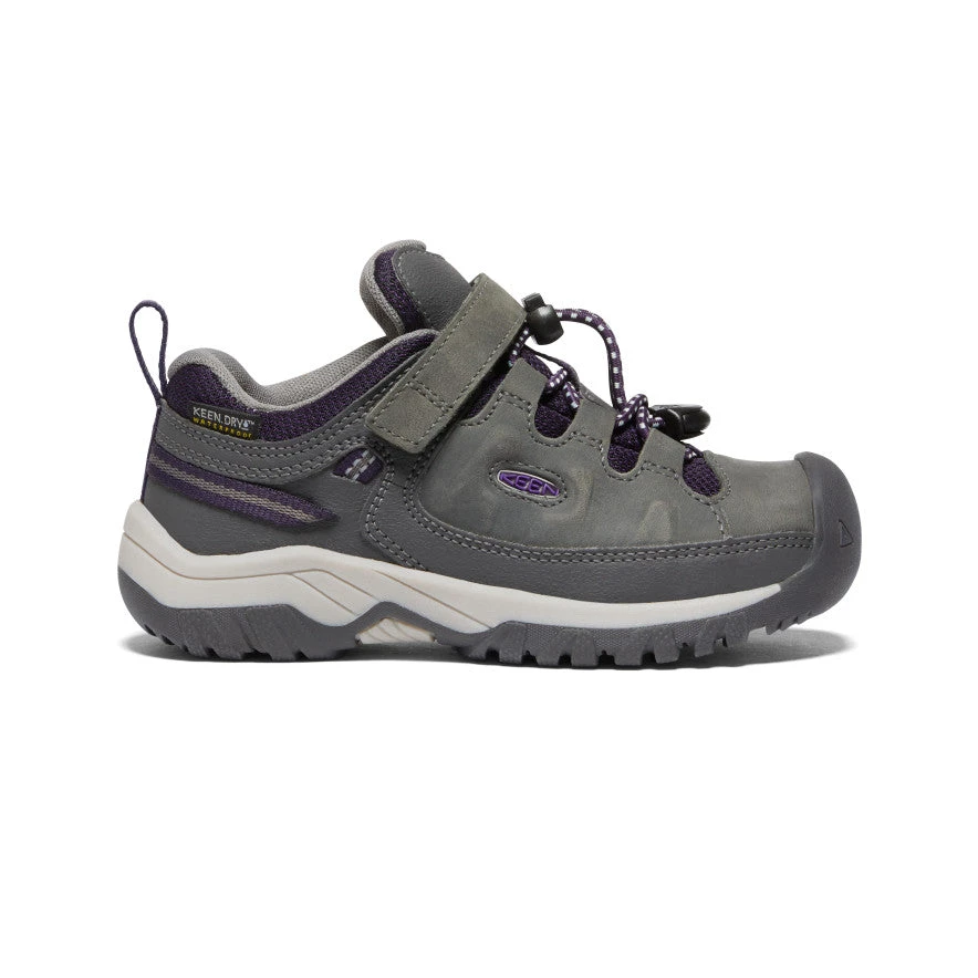 Keen Little Kids' Targhee Waterproof Shoe | Magnet/Tillandsia Purple 1 Keen Little Kids' Targhee Waterproof Shoe | Magnet/Tillandsia Purple