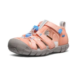 Keen Little Kids' Seacamp II CNX | Papaya Punch/Marina -Keen d4e7afdf21a424ff76d6544cbe3090ad01f17ff0