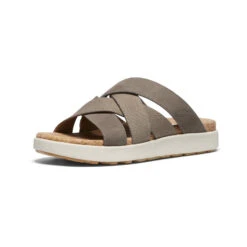 Keen Women's Elle Mixed Slide | Brindle/Birch -Keen e97ad917c9e117482eb6ddd8c5125f7ca51b0619