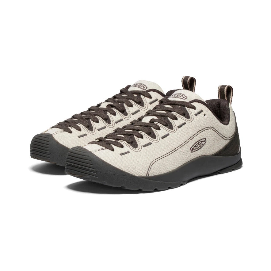 Keen Women's Jasper Canvas Sneaker | Natural/Black Olive 2 Keen Women's Jasper Canvas Sneaker | Natural/Black Olive - Image 2
